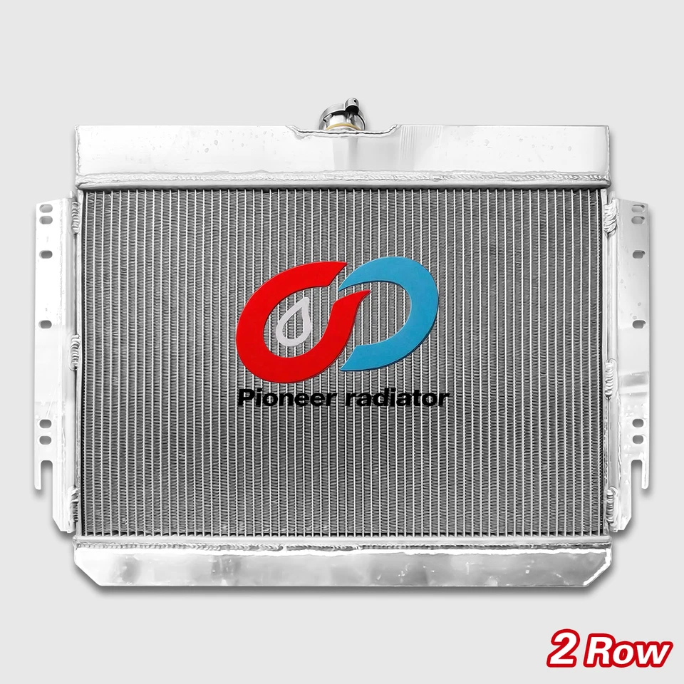 Aluminum Radiator For 1963-1968 Chevy Impala L6 V8/1964-1967 EI Camino 1965 1966 Foto 2 de 4