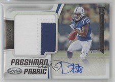 2018 Certified Freshman Fabric Signatures Mirror /499 Daurice Fountain Auto 9cf