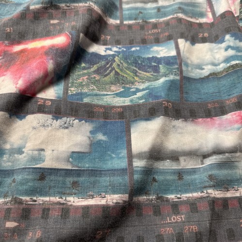 Lost Enterprises Shirt Men Sz M Jobless Collection Work Skate Vacation Y2K Bomb - Picture 14 of 15
