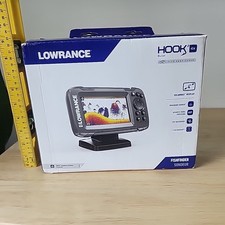 Lowrance HOOK2 4x Bullet Skimmer Transducer Fishfinder - New Open Box