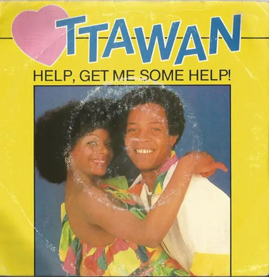 Ottawan Help, Get Me Some Help! Vinyl Single 7inch NEAR MINT Carrere