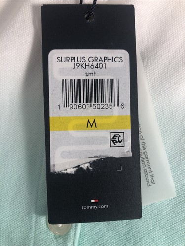 Polo donna Tommy Hilfiger bianca e ombretto acqua manica corta nuova con etichetta - Foto 4 di 5