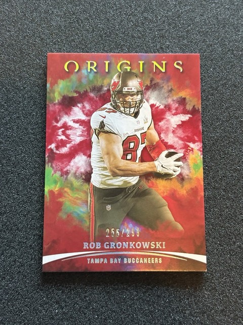 Rob Gronkowski 2021 Panini Origins Football Red #94 Buccaneers /299