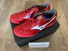 MIZUNO MORELIA SALA JAPAN TF Q1GB2502 60 Ruby Red x White New in Box from Japan