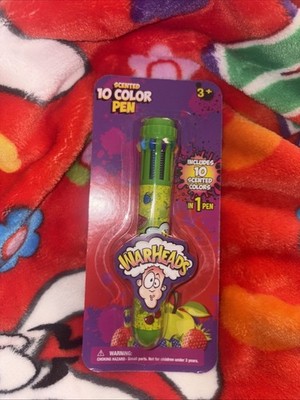 Warhead Sour Candy Scented 10 Colors Ink Pen Brand New Factory Sealed