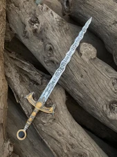 Medieval Crusader Sword with Scabbard – Knight Templar Replica