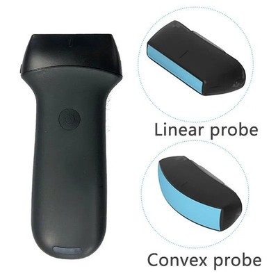  Wireless Ultrasound, Swappable Linear/Convex Probes, Palm Color Doppler