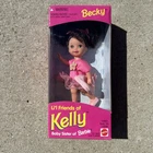 VINTAGE NEW IN BOX 1995 MATTEL BECKY LI'L FRIENDS OF KELLY BARBIE DOLL SEALED