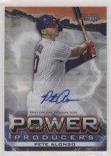 2020 Bowman's Best Power Producers Auto /99 Pete Alonso #PP-PA Auto 6fs