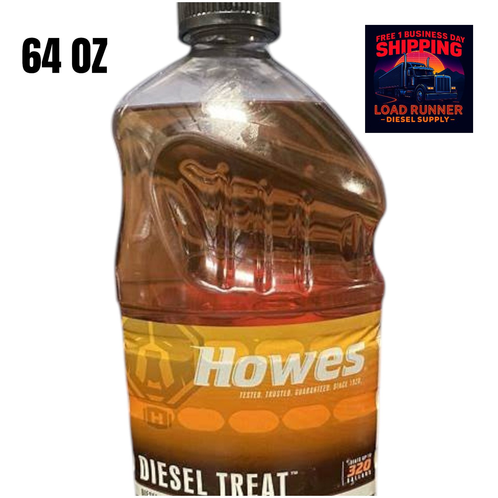 103060 Howes Diesel Treat Fuel Additive Conditioner Anti-Gel 64oz 160-320 Gallon