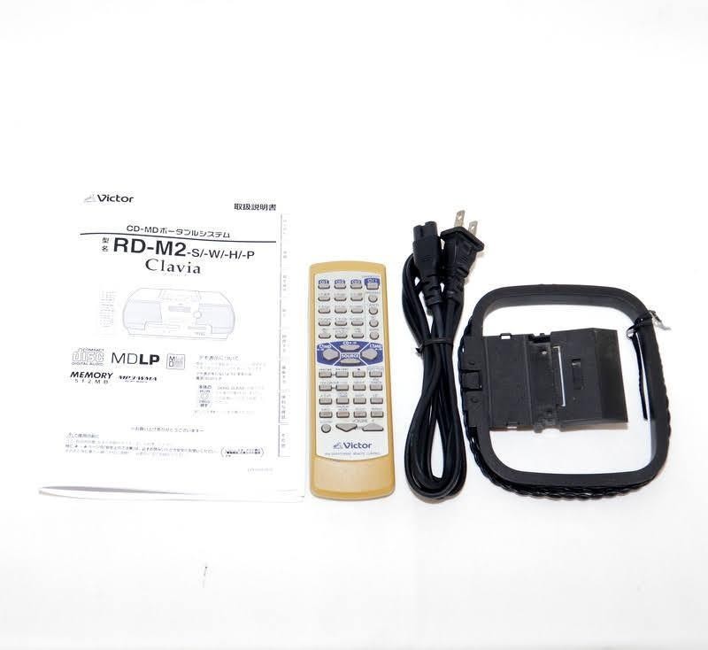 ラジオ・コンポ Victor JVC RD-M2-W 512MB memory Clavia Victor JVC RD-M2 CD MD USB Memory Clavia System Used | eBay