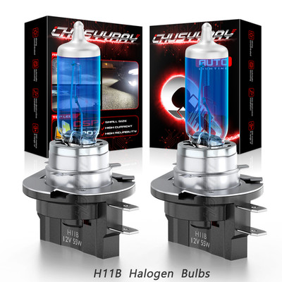 Pair H11B 6000K WHITE Headlight Bulbs low Beam For Kia Sportage 2011-2016 A