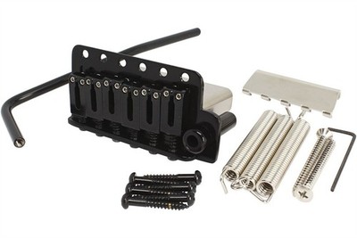 NEW Gotoh 510TS-FE2 Non-locking Tremolo Bridge Steel Saddles & Block - BLACK