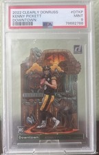 2022 Panini Donruss Clearly Downtown Kenny Pickett #DT-KP Rookie Case Hit