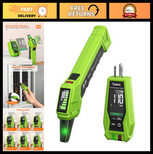 Circuit Breaker Finder Outlet Tester, GFCI Voltage Tracer AC 90-135V, Dual LCD