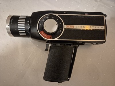 Filmkamera Super 8,Eumig Viennette 8 Filmk. mit Makro Viennar 1.8 / 7-56