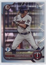 2022 Bowman Draft 1st Edition Sky Blue Foil Tanner Schobel #BD-28 0su2