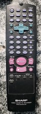 Sharp Video Cassette Recorder VCR Remote Control RRMCG1237AJSB box2 