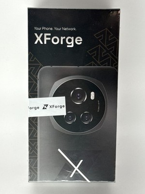 XForge 01 8GB 256GB Obsidian Black Android 64MP DePIN  Crypto Mining Smartphone