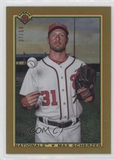 2020 Bowman 1990 Bowman Gold Refractor 37/50 Max Scherzer #90B-MS 00lz