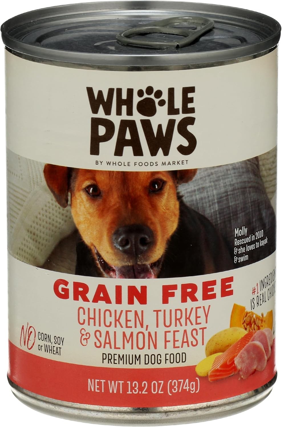 Whole Paws, Whole Paws, Chicken, Turkey and Salmon Dog Food,