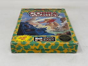 NES Nintendo - Cobra Command - CIB Complete in Box / Tested (Data East, 1988)
