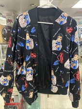 1986 Elvis Presley Blue Suede Shoes Teddy Bear Jacket NOS W Tag Vintage Vry Rare