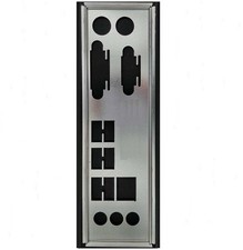 I/O Shield For ASRock H110M-DVS R3.0 Motherboard Backplate IO