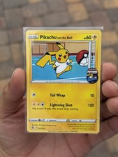 Pikachu on the Ball - (Pokemon Futsal) 001/005 Miscellaneous Cards