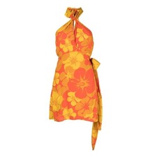 NWT FAITHFULL THE BRAND ODETTE MINI DRESSSURFS UP FLORAL PRINT SIZE 10