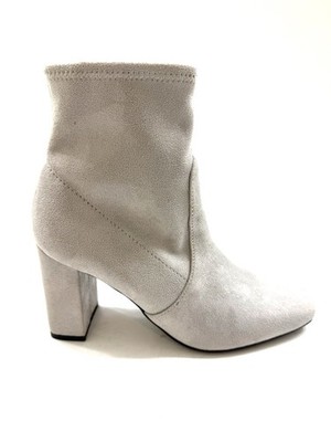 Marc Fisher Needit Women's Heel Boots Zipper Size 6 Gray Elegant and Casual