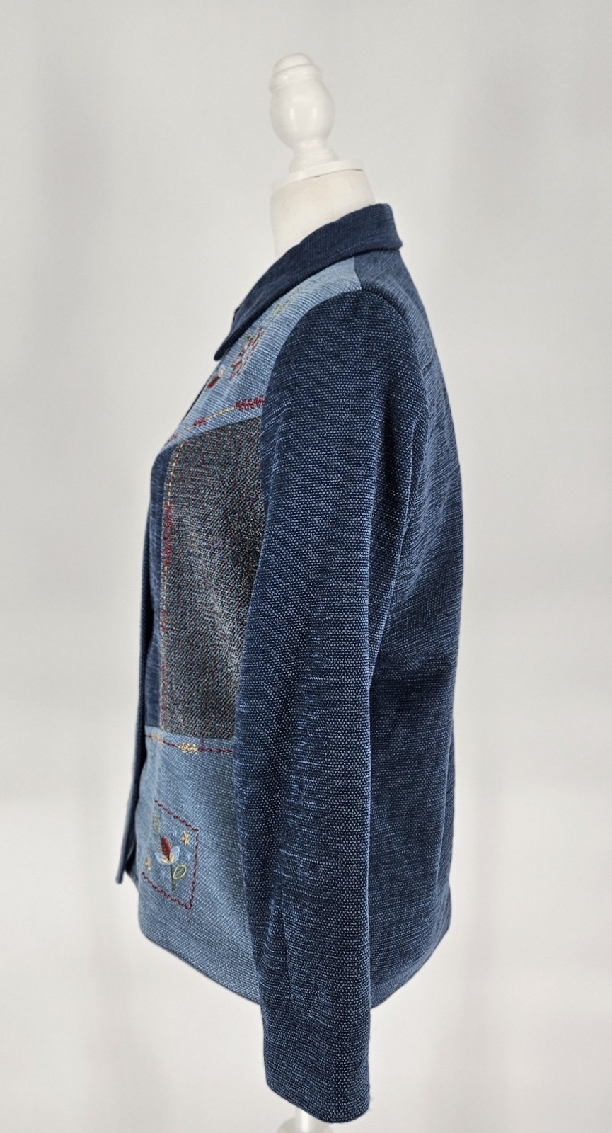 Alfred Dunner Embroidered Patchwork Jacket Cottag… - image 7