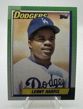 Lenny Harris 1990 Topps #277 Los Angeles Dodgers