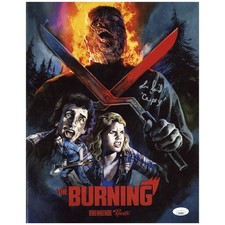 Lou David Signed 11x14 Photo The Burning Cropsy Autographed JSA COA