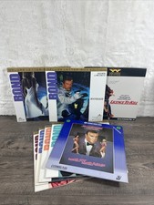 Lot 8 James Bond Laserdisc LD Connery Moore Brosnan Dalton Classics 007 Variety