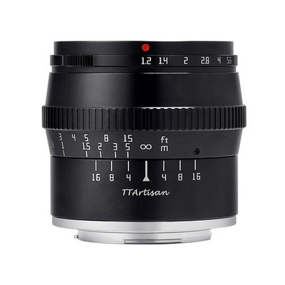 TTArtisan 50mm f 1.2 C Micro Four Thirds Mount Prime Lens MF Micro Four Thirds L