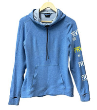 Reebok X CrossFit Sweatshirt Unisex/Men's Small Blue Hooded SEE MEASUREMENTS