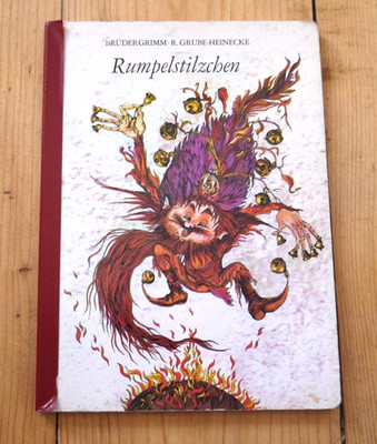 Rumpelstilzchen PAPPBILDERBUCH   R. Grube-Heinecke Brüder Grimm  DDR 1979 3. Auf
