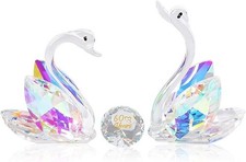 60th Wedding Anniversary Swan Gifts for Parents Grandparents 60 Years Anniversa