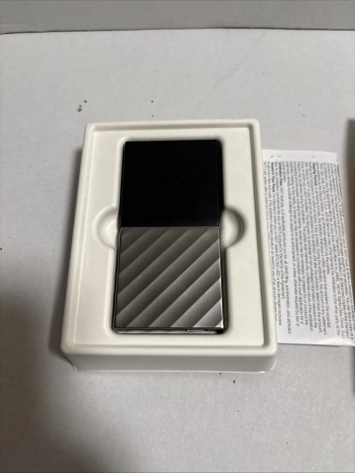 WD 512GB My Passport SSD Portable Storage - USB 3.1 (Black-Gray ) - Image 3 of 4