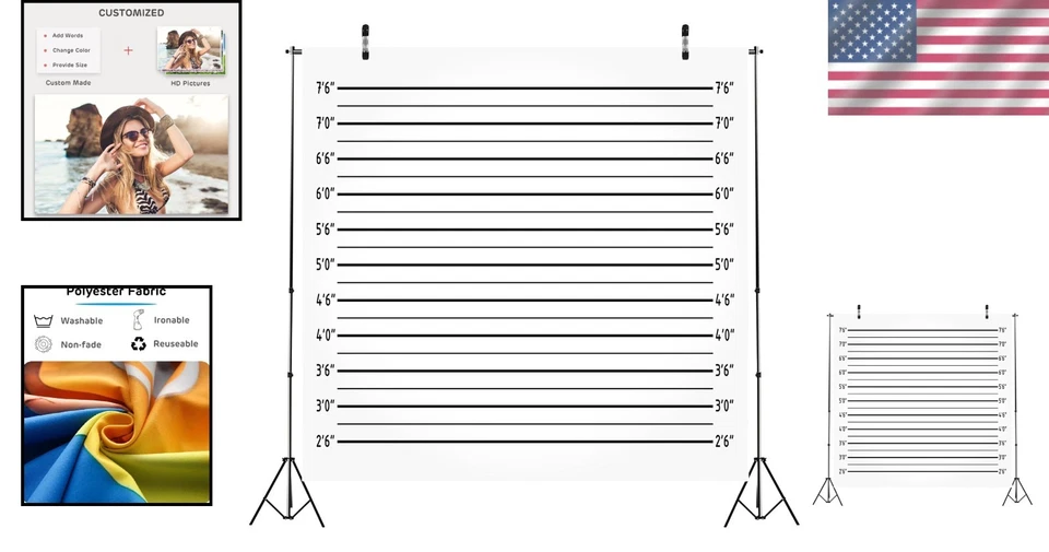 Telón de fondo fotográfico personalizado de 10x10 pies para decoraciones y sesiones de fiesta únicas Foto 2 de 4