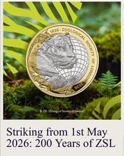 Royal Mint 2026 Strike Your Own Zoological Society London ZSL £2 Coin