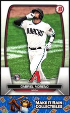 Gabriel Moreno 2023 Bowman #69 Arizona Diamondbacks Rookie RC