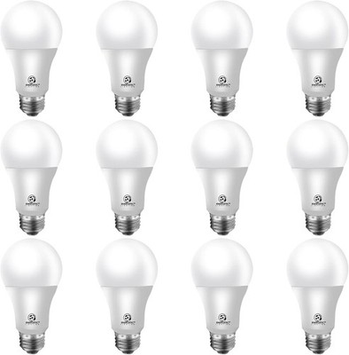 12 Pack Energetic75W Equivalent A19 LED Bulb, 5000K Day Light, Non-Dimmable LED