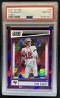 2022 Panini Score Tom Brady Cubic #/299 Buccaneers PSA 10 GEM MINT