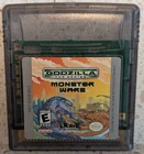 Godzilla The Series Monster Wars Game Boy Color Authentic GBC Cart