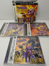 Spyro: Collector's Edition (Sony PlayStation 1, PS1, 2002) CIB Tested Working