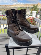 TEXAS STEER MEN'S MIDCALF BOOTS, SIZE 7M, NICE CLEAN W/EXCELLENT SOLES