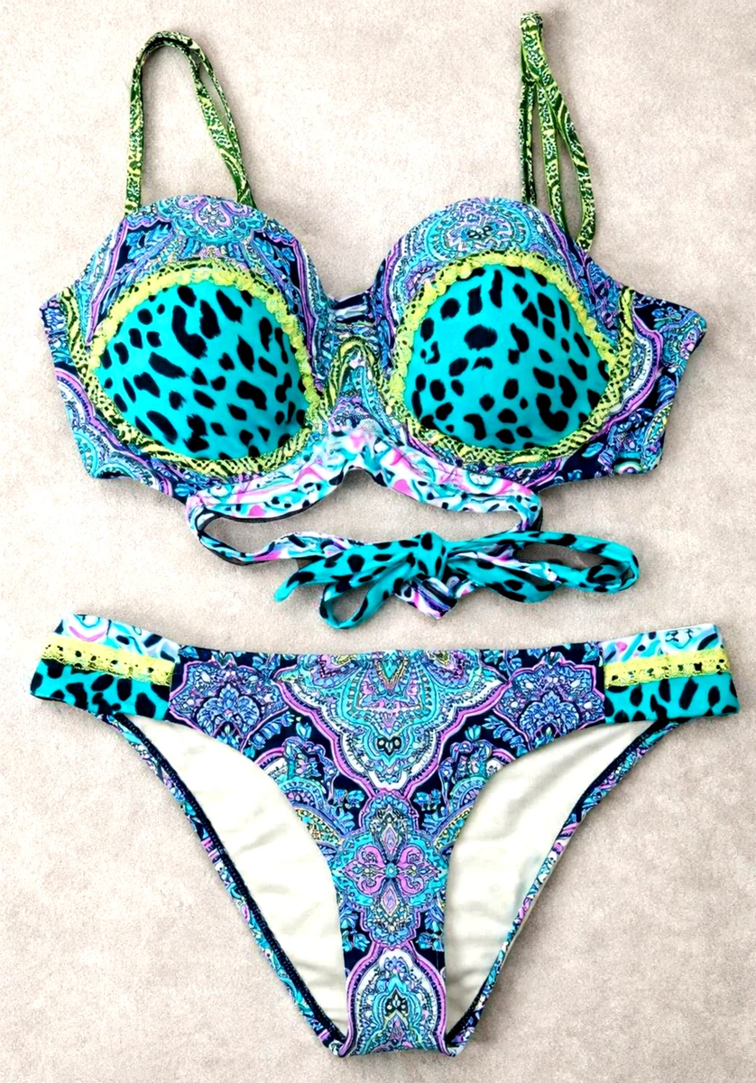 Betsey Johnson Yellow Bikini Swimwear for Women for sale | eBay