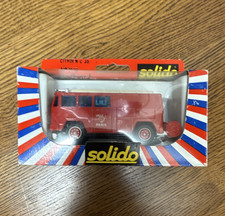 Solido Citroën C 35 1:43 Toner Gam Ville de Paris Red Fire Vehicle Diecast Case